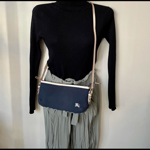 Burberry Handbags - BURBERRY Blue label sling bag